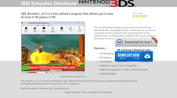 Nintendo 3ds Emulator Mac Free Download
